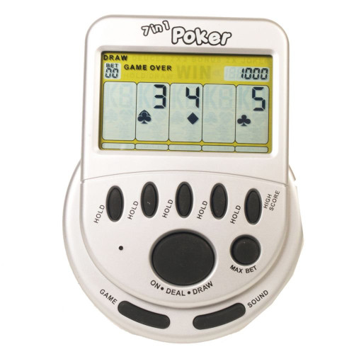 Classic Mega Screen 7-in-1 Poker Handheld Game By John N. Hansen Co. Classic Mega Screen 7-in-1 Poker Handheld Game By John N. Hansen Co.