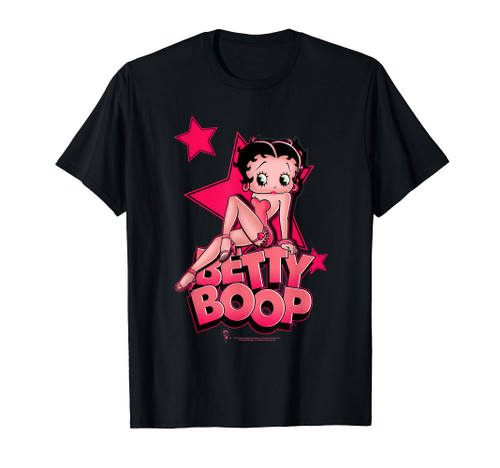 Betty Boop Sexy Star T-Shirt Betty Boop Sexy Star T-Shirt