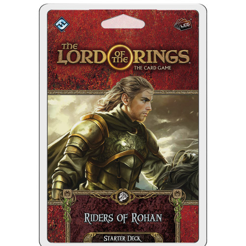 The Lord of the Rings The Card Game Riders of Rohan STARTER DECK - Cooperative Adventure Game, Strategy Game, Ages 14+, 1-4 Players, 30-120 Min Playtime, Made by Fantasy Flight Games