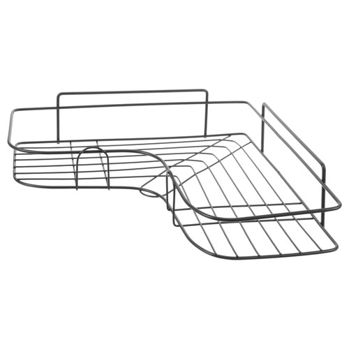 NOLITOY 2 Pcs Corner Shelf Corner Storage Shelf Corner Shower Basket Corner Shower Storage Toilet Shower Corner Shelves Locker Shelf Corner Wall Shelves Wall Mount Space Aluminum Triangle