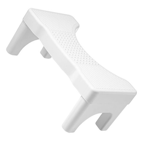 BCOATH Foot Rest Foot Stool Stools Toilet Step Stool for Adults Foot Toilet Stool Bathroom Footstool Squatting Footstool Squat Stool Pedal White Pregnant Woman Household Pp