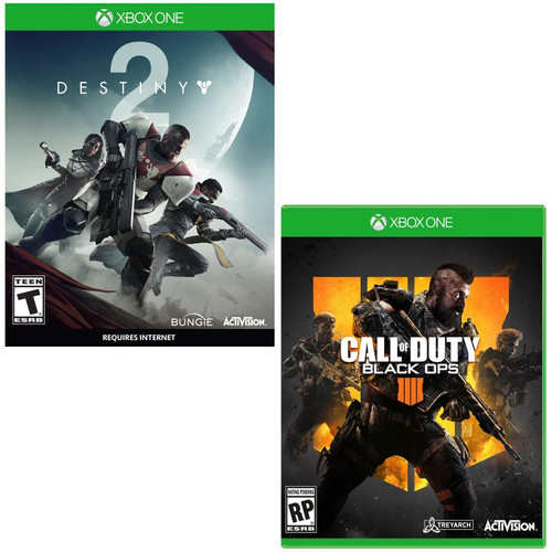 Call of Duty: Black Ops 4 - Xbox One Standard Edition and Destiny 2 Bundle Call of Duty: Black Ops 4 - Xbox One Standard Edition and Destiny 2 Bundle
