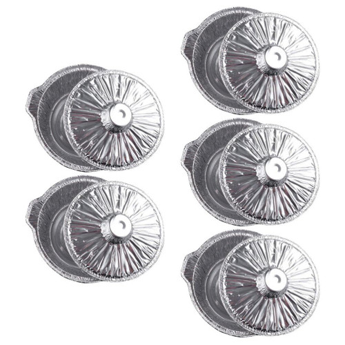 Unomor 5pcs Aluminum Round Foil Pan 3500ml Disposable Food Container with Lid Baking Foil Pan Tinfoil Camping Pot Cake Pans Tart Pan Plates for Baking Roasting Meal Prep Reheating Storage Unomor 5pcs Aluminum Round Foil Pan 3500ml Disposable Food Container with Lid Baking Foil Pan Tinfoil Camping Pot Cake Pans Tart Pan Plates for Baking Roasting Meal Prep Reheating Storage