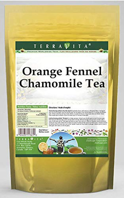 Orange Fennel Chamomile Tea (25 tea bags, ZIN: 542797) Orange Fennel Chamomile Tea (25 tea bags, ZIN: 542797)