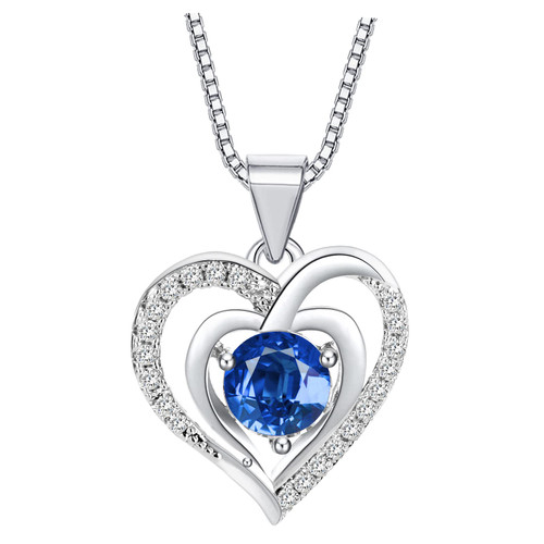 WSKFLY Heart Necklaces 14K Gold Plated 5A Cubic Zirconia Pendant Necklaces for women WSKFLY Heart Necklaces 14K Gold Plated 5A Cubic Zirconia Pendant Necklaces for women