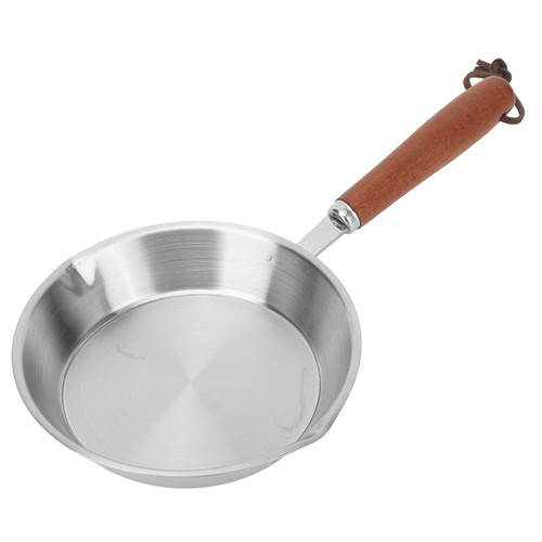 Non Stick Frying Pan, Skillet Omelette Pan for Induction Cooking, Gas or Electric, Non Stick Frying Pan, Egg Frying Pan, Stainless Steel Frying Pan, Gifts (16CM)