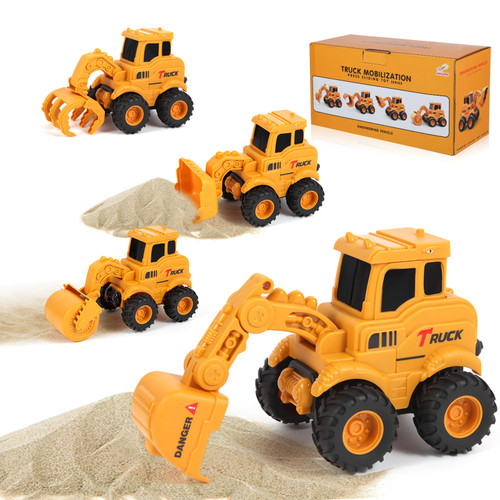 Olbyefly Construction Toys for 3 4 5 6 7+ Year Old Boys Kids Toddlers Girls, Sandbox Excavator Toy Trucks Construction Truck Toys Vehicles Bulldozer Road Roller Toy Christmas Birthday Gifts for Boys Olbyefly Construction Toys for 3 4 5 6 7+ Year Old Boys Kids Toddlers Girls, Sandbox Excavator Toy Trucks Construction Truck Toys Vehicles Bulldozer Road Roller Toy Christmas Birthday Gifts for Boys