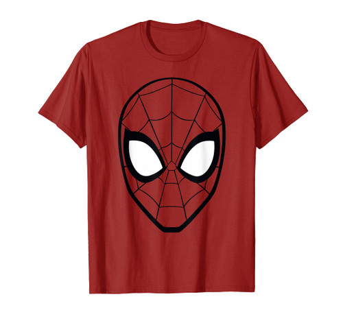 Marvel Spider-Man Spidey Mask Costume T-Shirt