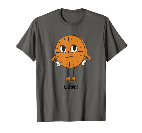 Marvel Loki Miss Minutes TVA Angry Big Face T-Shirt Marvel Loki Miss Minutes TVA Angry Big Face T-Shirt