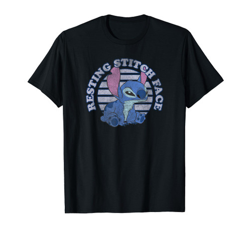 Disney Lilo & Stitch Resting Stitch Face T-Shirt