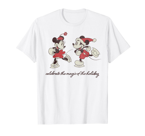 Disney Mickey And Minnie The Magic Of The Holiday Christmas T-Shirt