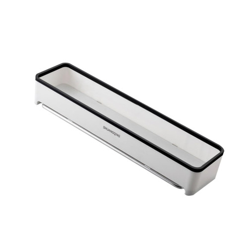 FUNOMOCYA wall-mounted shampoo holder wall mounted storage wall-mounted condiment shelf towel rack shelf shower towel mounted Floating Shelf wall hanging spice rack