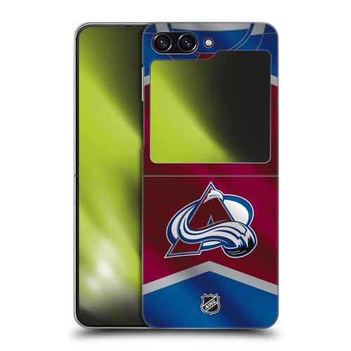 Head Case Designs Officially Licensed NHL Jersey Colorado Avalanche Hard Back Case Compatible with Samsung Galaxy Z Flip5