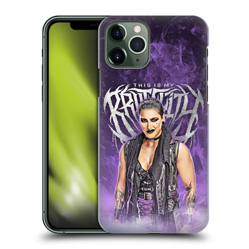 Head Case Designs Officially Licensed WWE This is My Brutality Rhea Ripley Hard Back Case Compatible with Apple iPhone 11 Pro