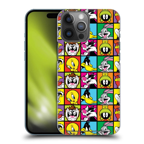 Head Case Designs Officially Licensed Looney Tunes Tiles Patterns Hard Back Case Compatible with Apple iPhone 14 Pro Max