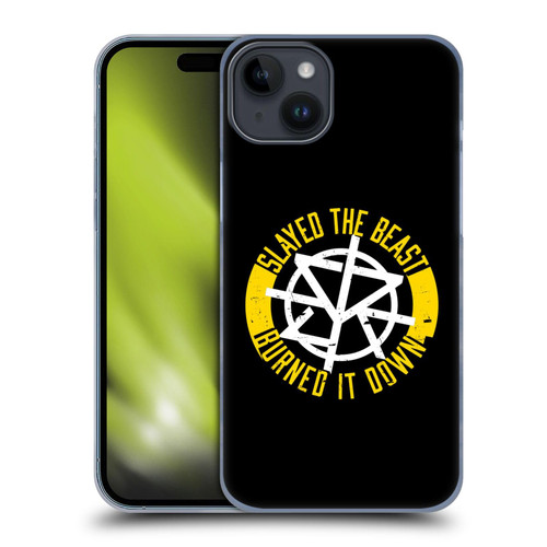 Head Case Designs Officially Licensed WWE Slayed The Beast Seth Rollins Hard Back Case Compatible with Apple iPhone 15 Plus
