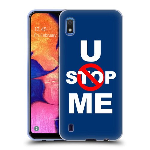 Head Case Designs Officially Licensed WWE John Cena U Can't Stop Me Superstars 9 Soft Gel Case Compatible with Samsung Galaxy A10 (2019)