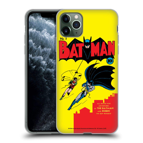 Head Case Designs Officially Licensed Batman DC Comics Robin Number 1 Famous Comic Book Covers Soft Gel Case Compatible with Apple iPhone 11 Pro Max