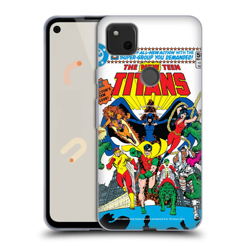 Head Case Designs Officially Licensed Justice League DC Comics New #1 Group Teen Titans Comic Art Soft Gel Case Compatible with Google Pixel 4a