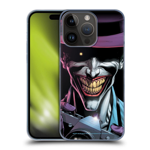 Head Case Designs Officially Licensed Batman DC Comics The Comedian Three Jokers Hard Back Case Compatible with Apple iPhone 15 Pro