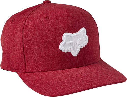 Fox Racing Men's Standard Transposition Flexfit HAT, Flame RED, Large/X-Large