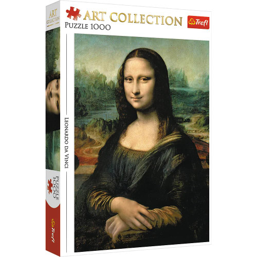 Trefl Red Art Collection 1000 Piece Puzzle - Mona Lisa/Bridgeman