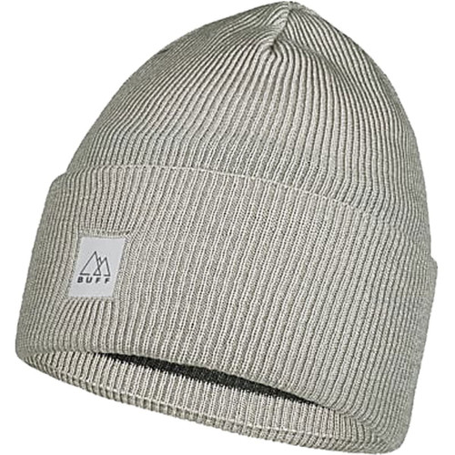 BUFF Unisex-Adult Crossknit Beanie Hats,One Size,Percy Light Grey