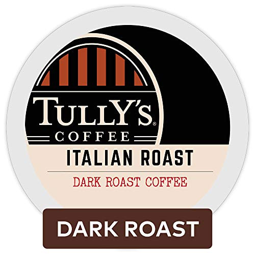 Tully's Coffee Italian Roast Keurig Single-Serve K-Cup Pods, Dark Roast Coffee, 72 Count Tully's Coffee Italian Roast Keurig Single-Serve K-Cup Pods, Dark Roast Coffee, 72 Count