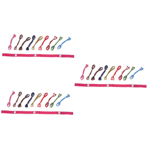 Toyvian 30 Pcs Backyardigans Anti-Drop Belt Baby Straw
