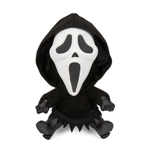 Kidrobot Ghost Face Glow in The Dark 8 Inch Roto Phunny Plush