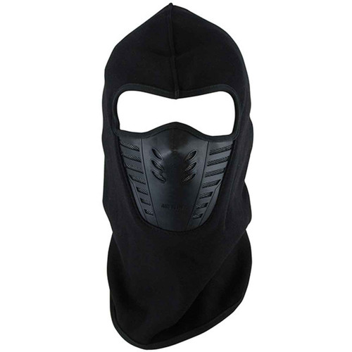Red Rock Outdoor Gear Tactical Fleece Balaclava - Black, One-Size