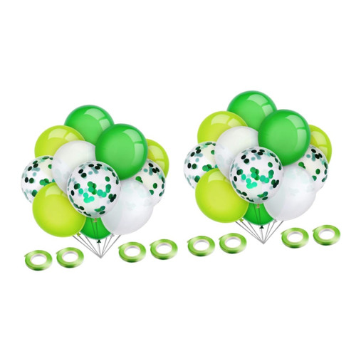 ERINGOGO 128 Pcs 12 Clear Balloons Latex Balloons Transparent Balloons Clear Ballons Unique Balloons for Party Sequin Confetti Balloons Emulsion Suite