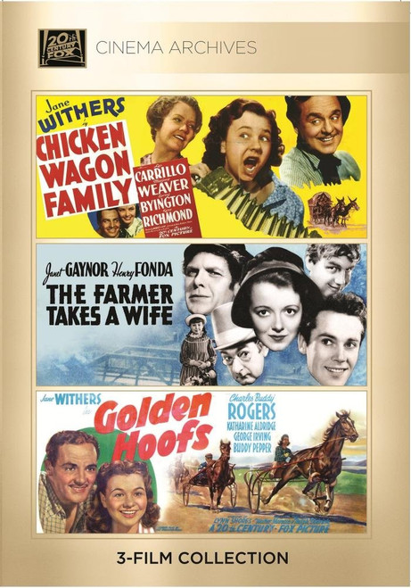 Chicken-Wagon Family 1939; Farmer Takes A Wife 1935; Golden Hoofs 1941