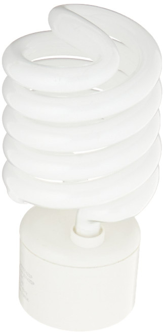 TCP 150 Watt Equivalent Single-Pack, Spiral GU24 Base CFL Light Bulb, Non-Dimmable, Soft White 33142SP