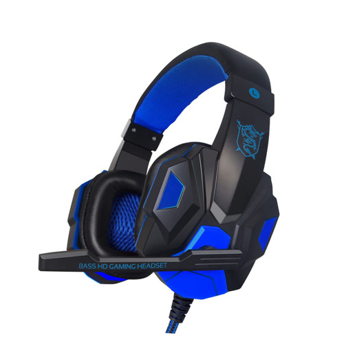 FELTECHELECTR Earphone Headset with Microphone Soft Ear Pad Headset On Ear Headset Wired Gaming Headset Over Ear Headphone Gaming Headphone Computer Headphones Stereo Abs Ear Pads Travel