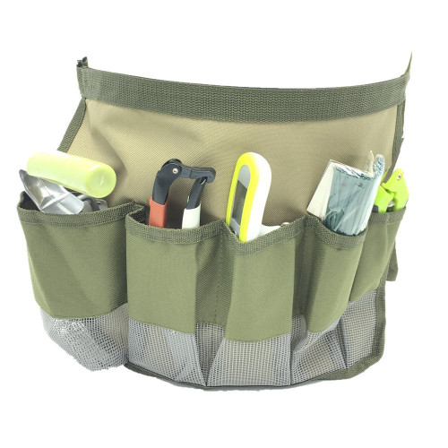 Hyindoor Garden Bucket Caddy Tool Bags Gardening Tool Organizers Hardware Tools Kit Bag 10 Pockets