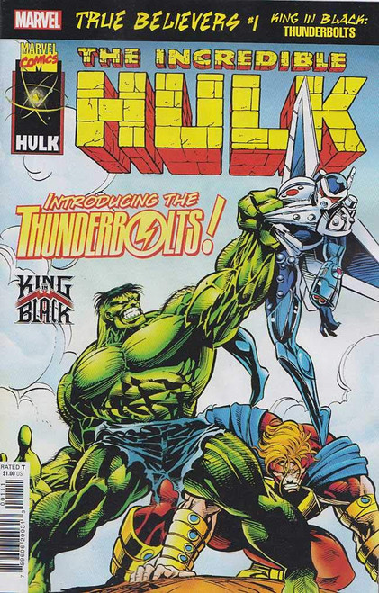 True Believers: King in Black-Thunderbolts #1 VF/NM ; Marvel comic book