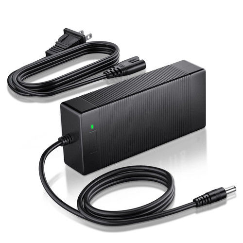 SoulBay 42V Electric Scooter Charger for Hover-1 Gotrax Scooters 36V Lithium Battery Bike E-Bike, AC 100-240V to DC 42V 2A Battery Charger Replacement, 1 Prong 5.5mm Round Tip