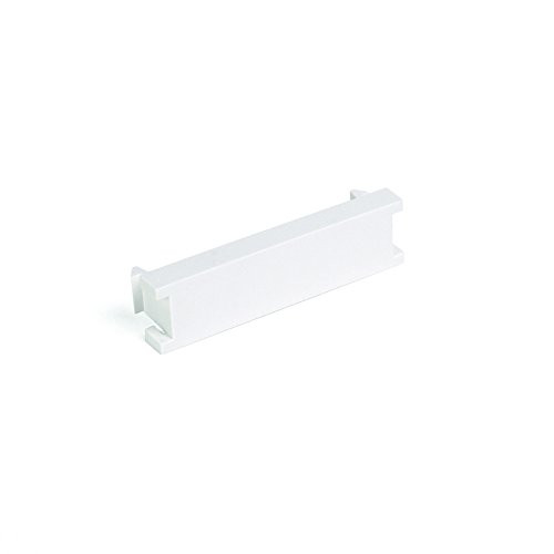 Leviton 41295-5BW 1/2 Unit High Blank MOS Module, White