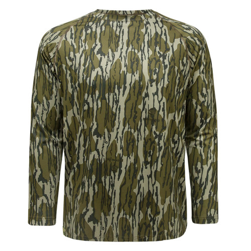 Mossy Oak Men's Standard Camo Hunting Shirts Long Sleeve, Original Bottomland, Medium Mossy Oak Men's Standard Camo Hunting Shirts Long Sleeve, Original Bottomland, Medium