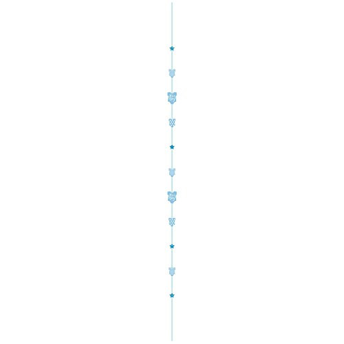 Amscan 110449 Balloon Fun Strings 6' Blue