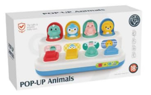 Omnitoy Pop Up Toys Animals for Toddler 1-3 Year Old, Musical Cause and Effect Toys for Babies 18+ Months, Early Learning Educational Baby Toys for Infants Girls Boys Omnitoy Pop Up Toys Animals for Toddler 1-3 Year Old, Musical Cause and Effect Toys for Babies 18+ Months, Early Learning Educational Baby Toys for Infants Girls Boys