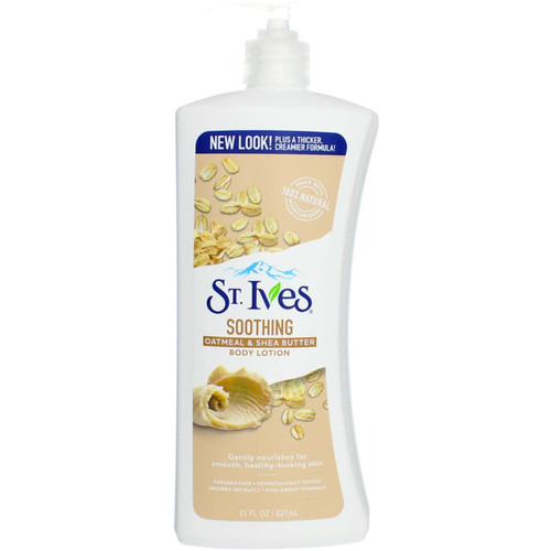 Saint Ives St. Ives Body Lotion, Oatmeal and Shea Butter, 21 oz (Pack of 4) (B07CL15SCQ)