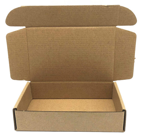 Small Cardboard Shipping Box Mailers 7 x 4.3 x 1.6 Inch Corrugated Packaging Storage Boxes 50 Pack