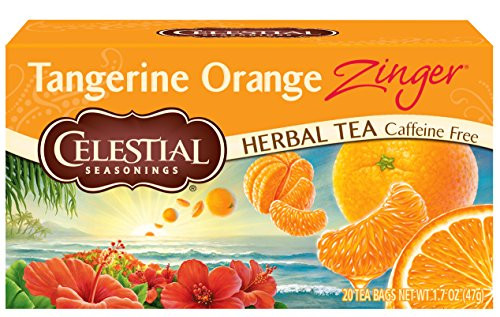 Celestial Seasonings Herbal Tea, Tangerine Orange Zinger, 20 Count Box Celestial Seasonings Herbal Tea, Tangerine Orange Zinger, 20 Count Box