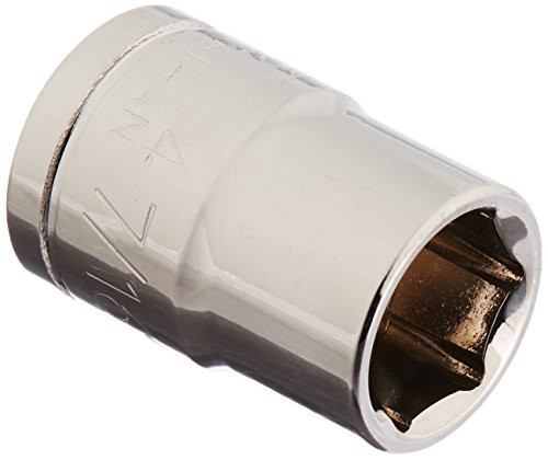Williams 31114 7/16 Shallow 6-Point Socket with 3/8-Inch Drive