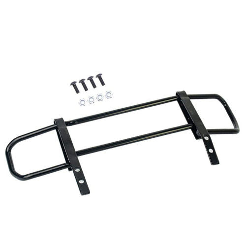 LAFEINA Metal Front Bumper Compatible with 1/10 Scale Traxxas TRX4 G500 TRX6 G63 RC Crawler Car Upgrade Parts Accessories