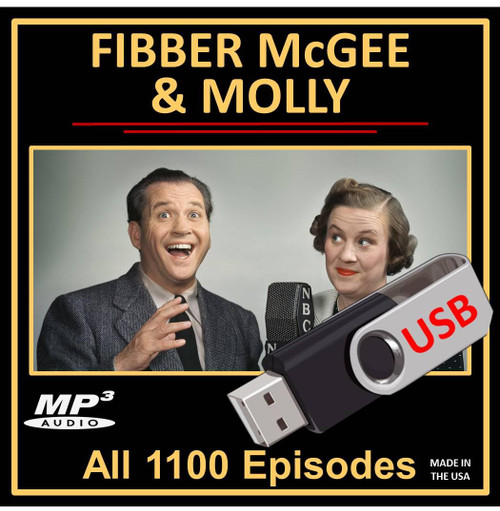 Fibber McGee and Molly: All 1,100 Old Time Radio Shows in MP3 [USB Flash Drive]