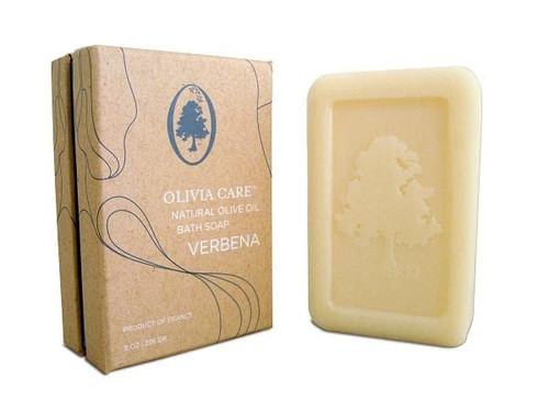 OLIVIA CARE Set of 3 O Line Body Soap Natural Olive Oil Bath Soap 8 Oz. (VERBENA)