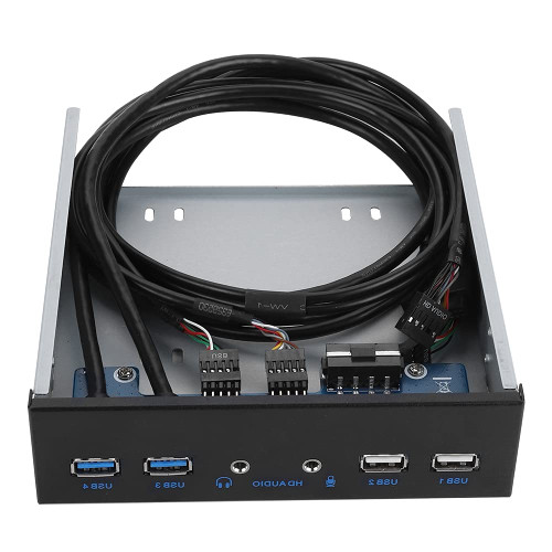 USB3.0 Front Panel, USB Front Panel, Audio Front Panel, Plug & Play USB 3.0+USB 2.0 HD Audio for Computer 4.8Gbps Superspeed